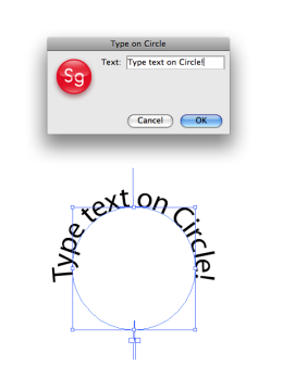 Circle Fill Script Scriptographer.org - Type on Circle