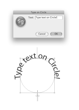 Scriptographer.org - Type on Circle